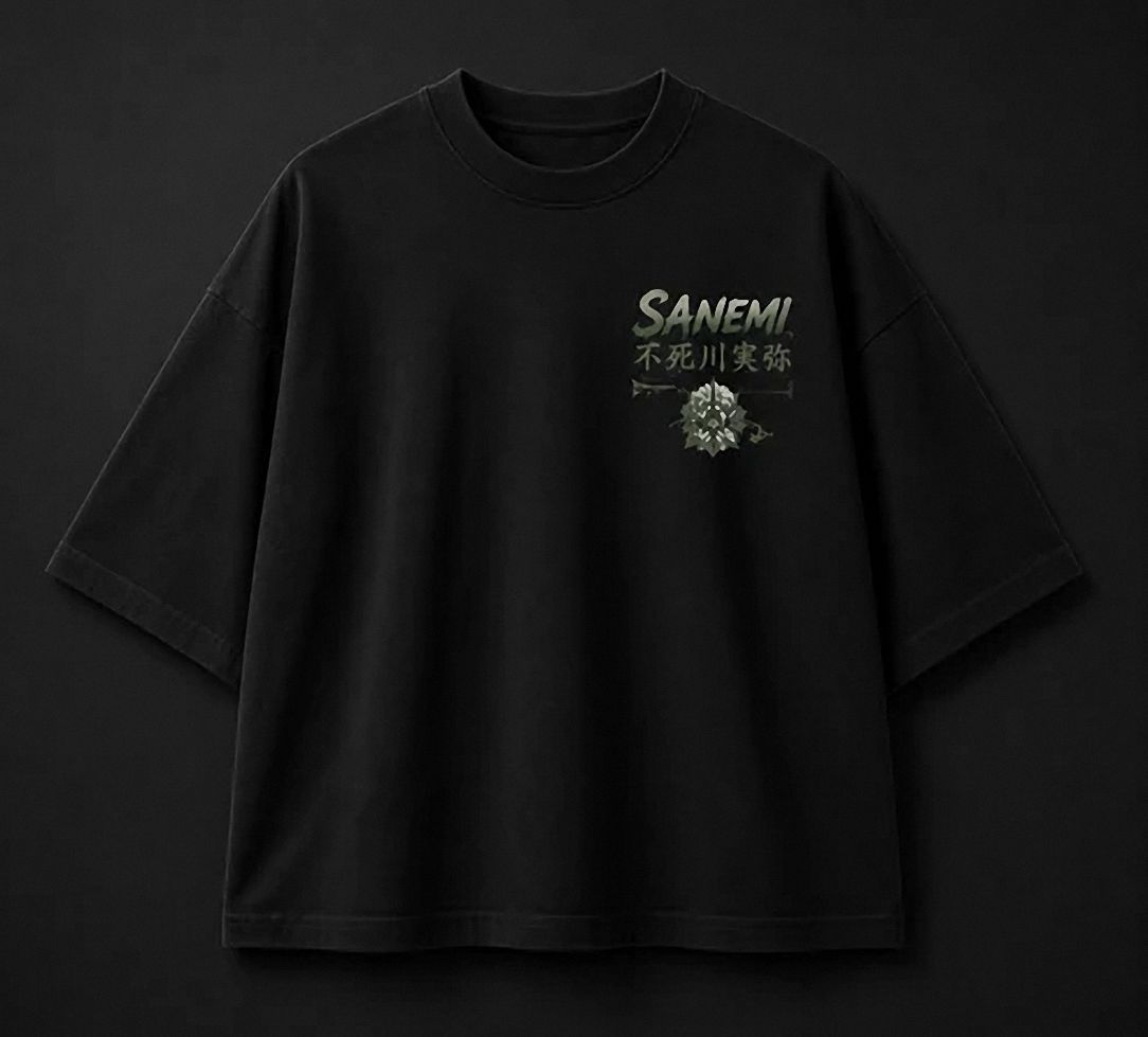 Sanemi Shinazugawa Demon Slayer Vintage Streetwear Graphic Tee