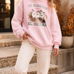 Ni Muertas Dejamos El Chisme Cute Ghost Latina Halloween Hoodie