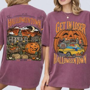 Get In Loser We're Saving Halloweentown T-Shirt | Vintage Spooky Tee