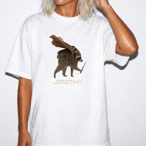Jimothy Fantasy Raccoon T-Shirt | Funny Rogue Gamer Graphic Tee
