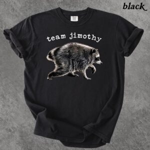 Team Jimothy Raccoon Shirt - Funny Vintage Animal Graphic Tee