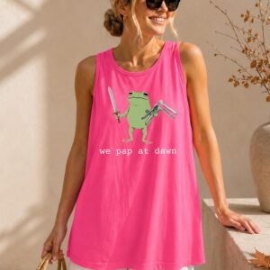 We Pap at Dawn Funny OBGYN Frog Tank Top | Gynecology Humor Gift