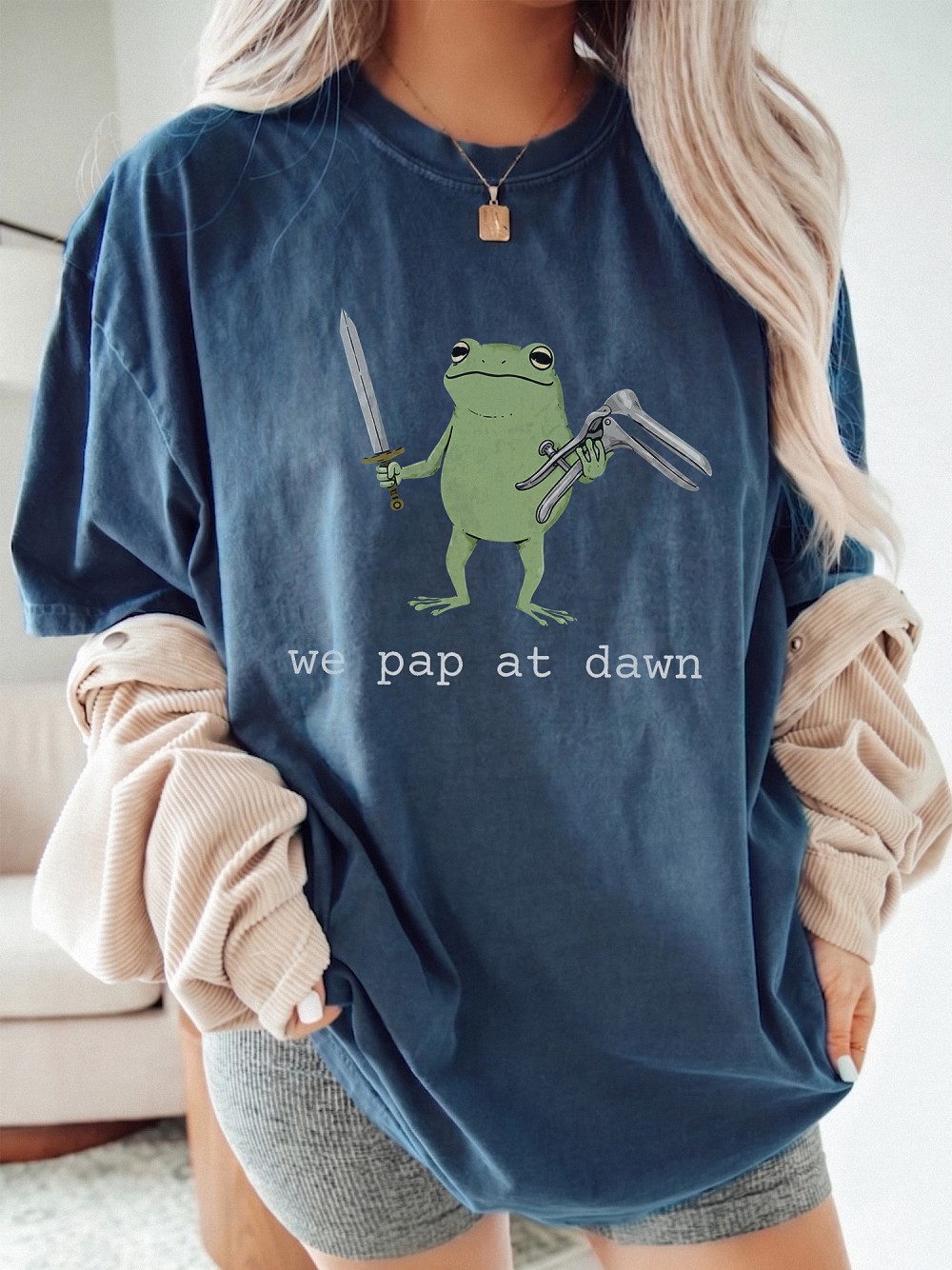 We Pap at Dawn Funny OBGYN Frog Tank Top | Gynecology Humor Gift