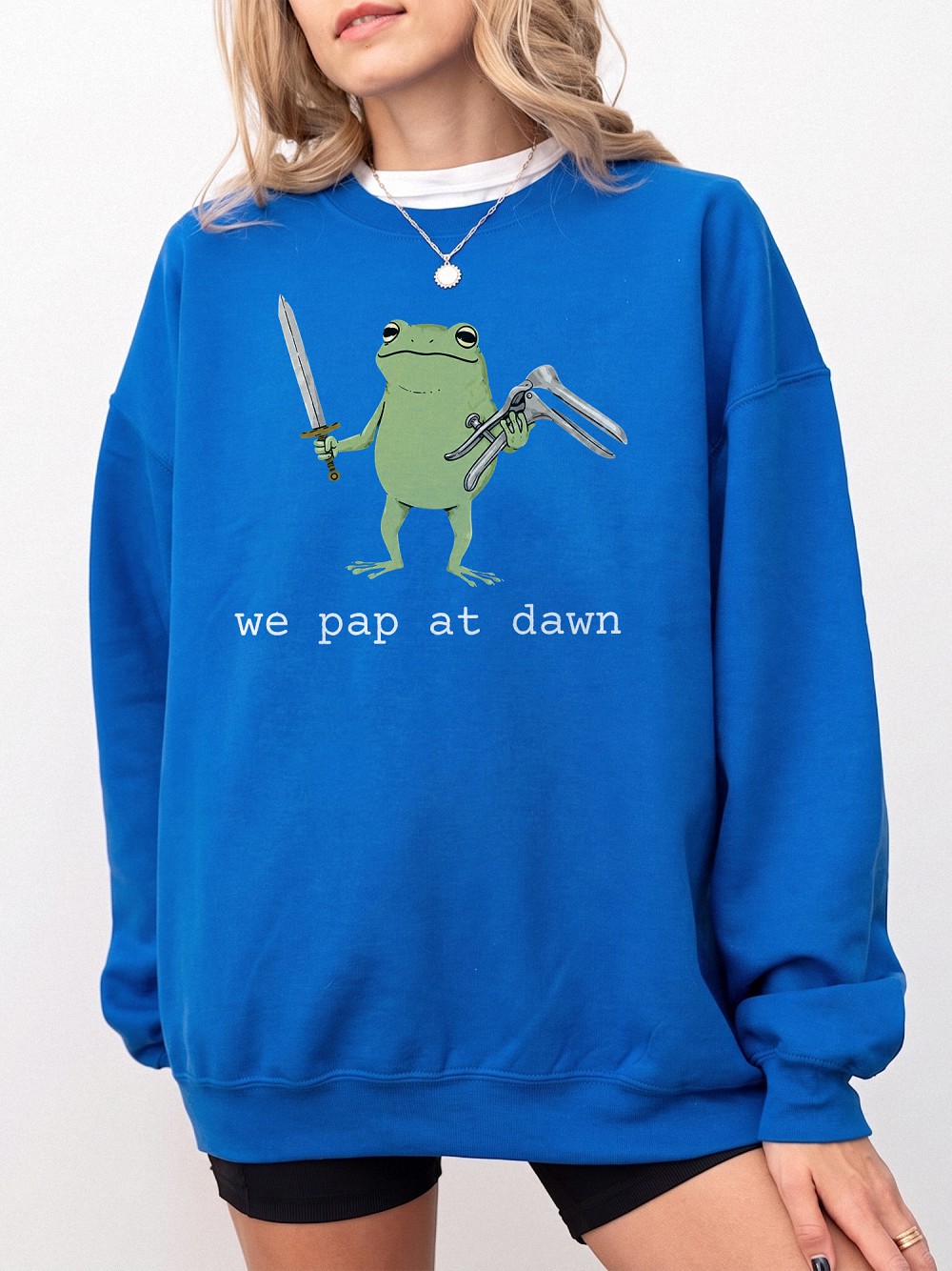 We Pap at Dawn Funny OBGYN Frog Tank Top | Gynecology Humor Gift