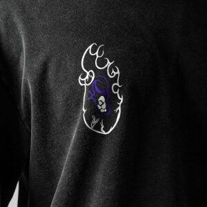 Minimalist Abstract Graphic Sweatshirt Comfy Vintage Wash Crewneck