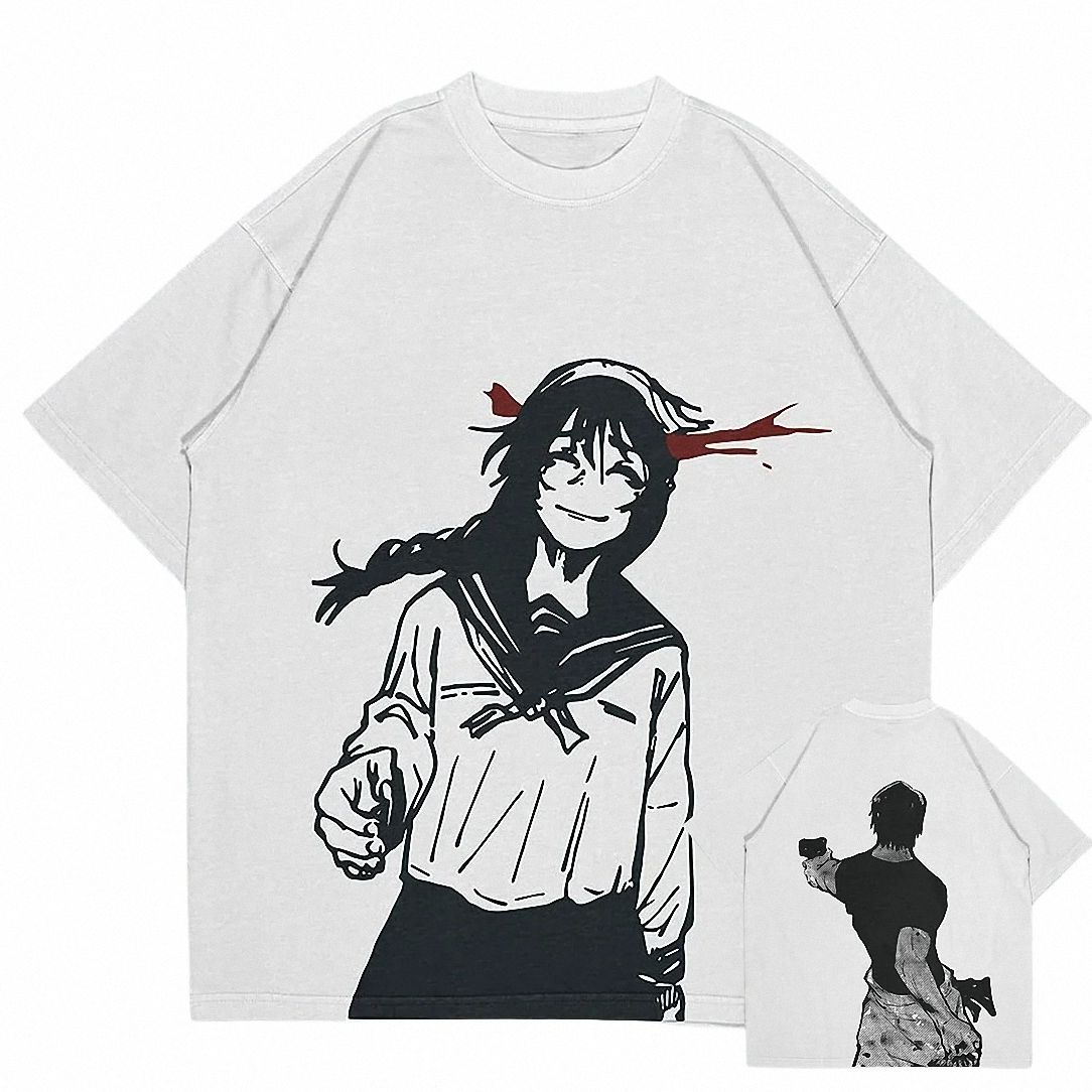 Riko Amanai Anime Graphic Tee Dark Manga Streetwear T-Shirt for Men Women
