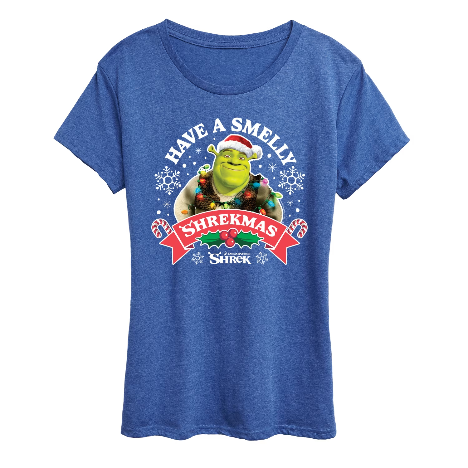 Funny Shrek Christmas Shirt Have A Smelly Shrekmas Ugly Holiday Party Graphic Tee