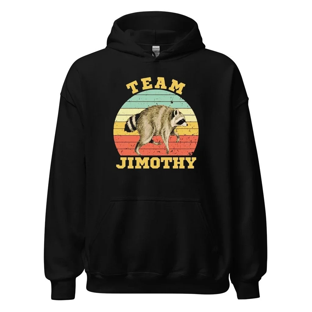 Custom Team T-Shirt Retro Sunset Raccoon Funny Personalized Group Tee