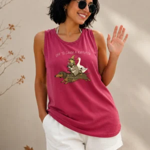 Off To Cause A Kerfuffle Sweatshirt Funny Animal Stack Graphic Crewneck Quirky Dachshund Raccoon Pullover Gift