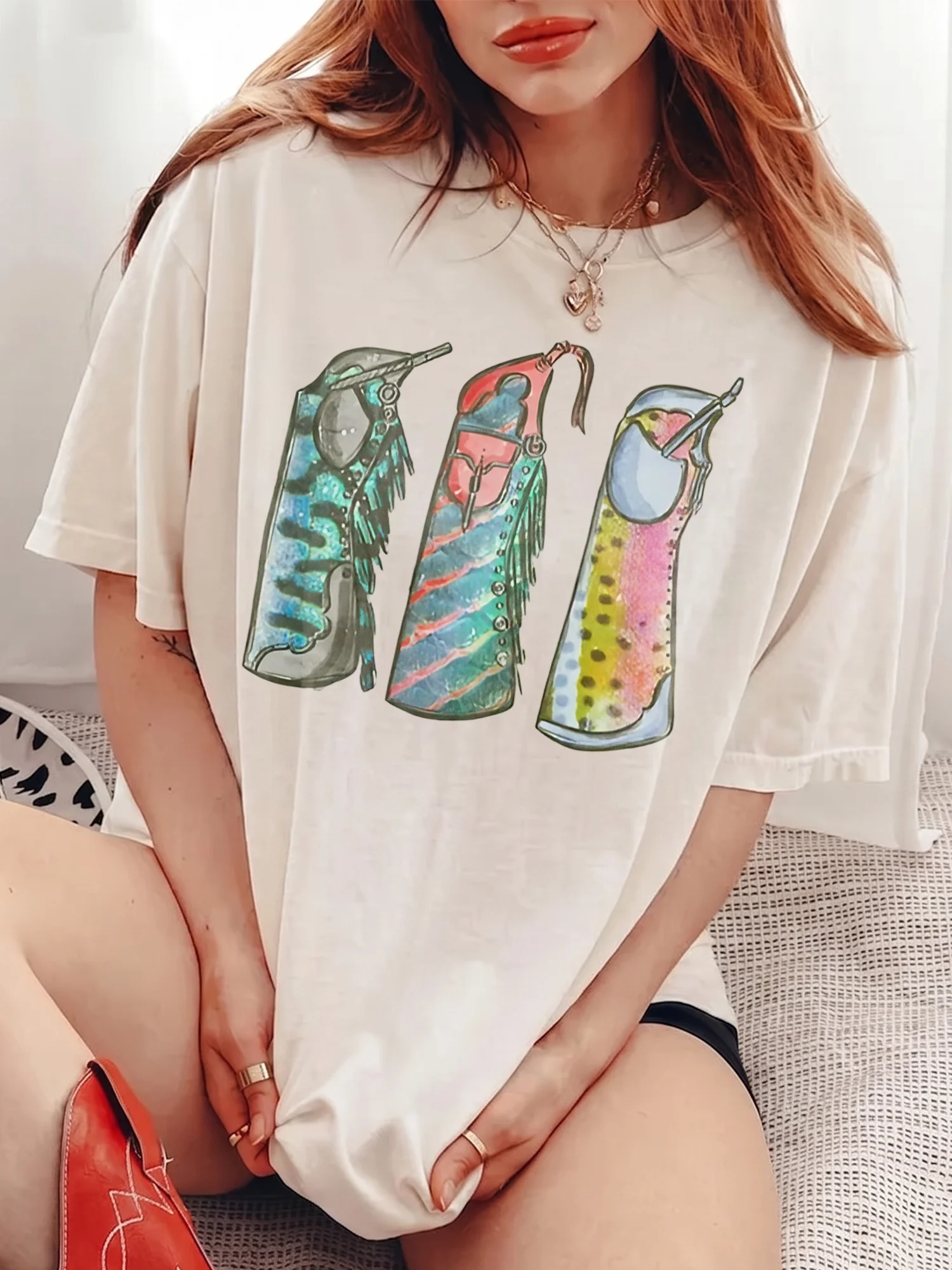 Women's Tank Top Mint Green Colorful Tumbler Graphic Casual Summer Sleeveless Beach Shirt