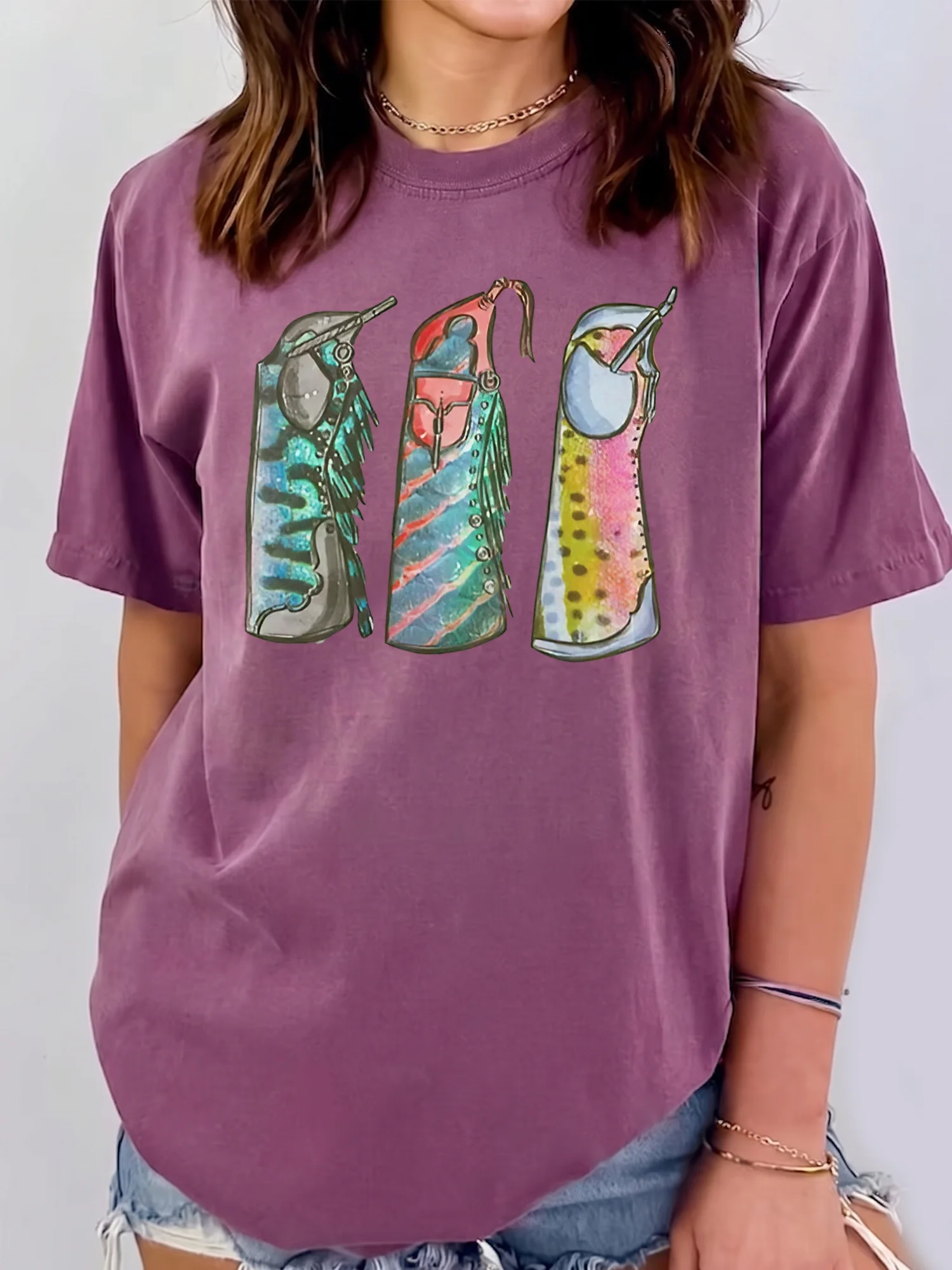 Women's Tank Top Mint Green Colorful Tumbler Graphic Casual Summer Sleeveless Beach Shirt