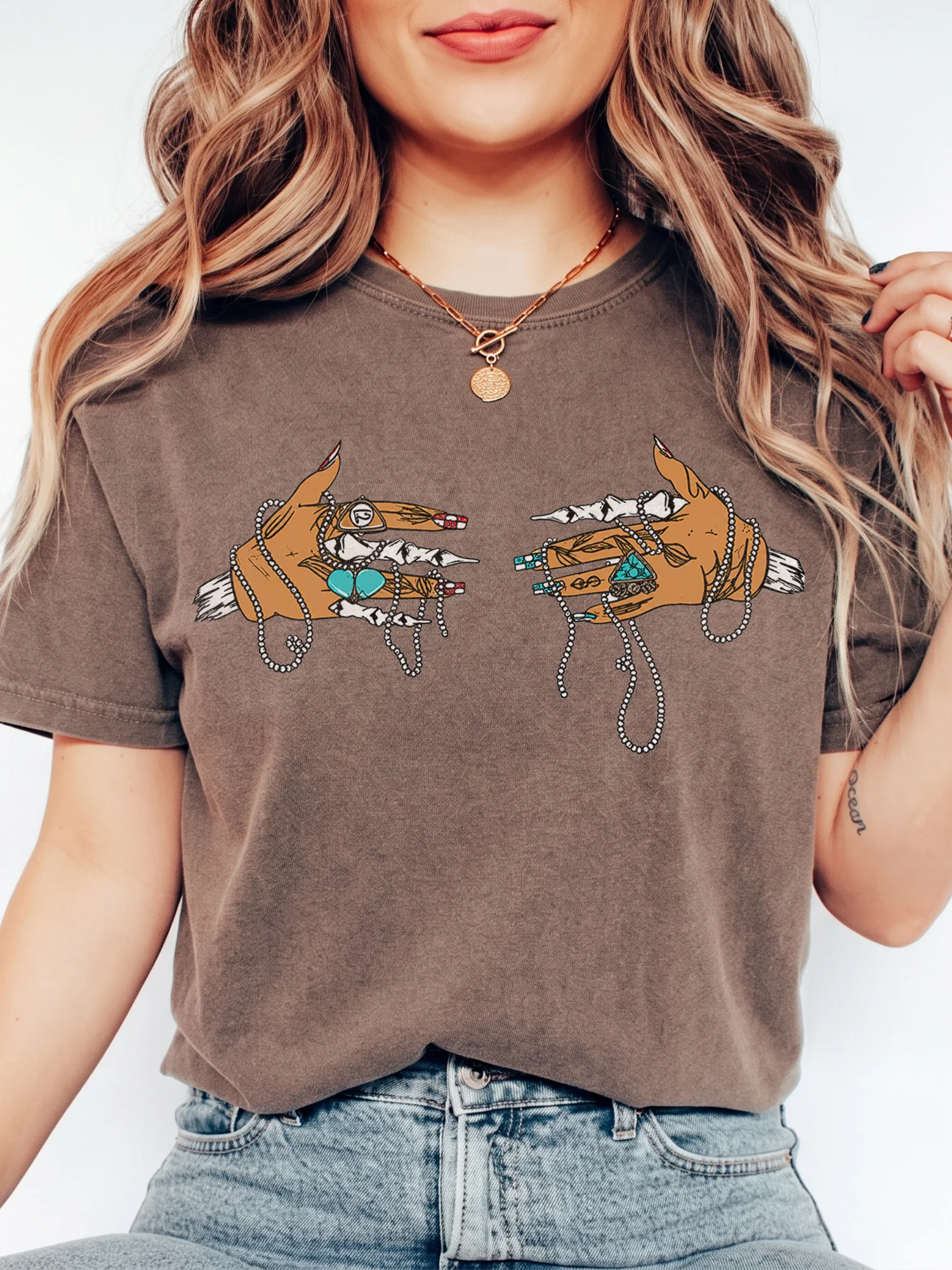 Vintage Tattoo Style Graphic Tank Top Sleeveless Shirt Edgy Summer Apparel for Women