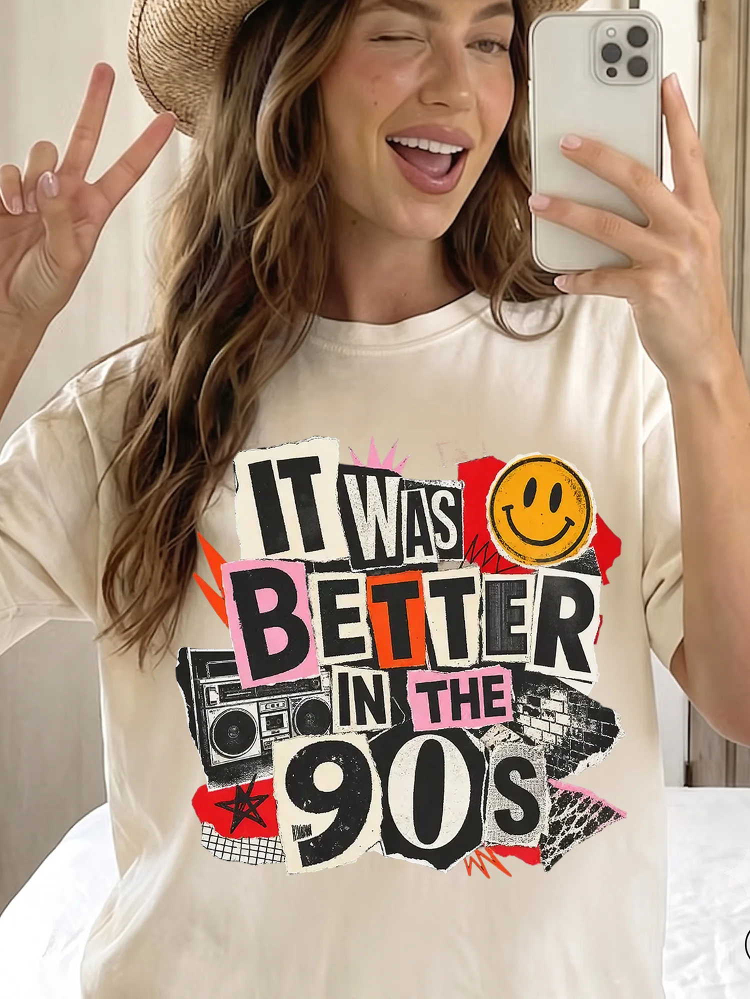 It Was Better In The 90s T-Shirt Retro Nostalgia Graphic Tee