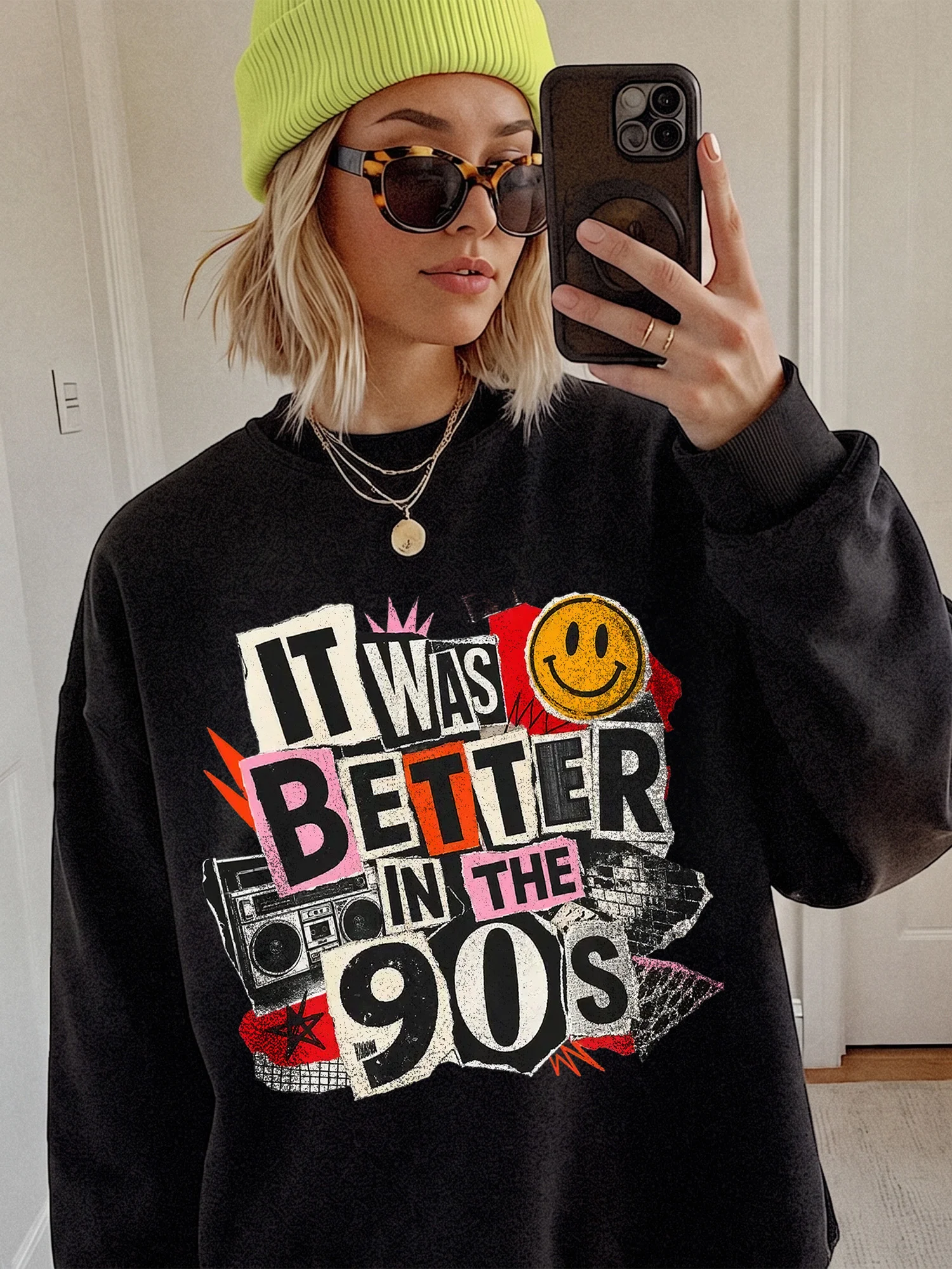 It Was Better In The 90s T-Shirt Retro Nostalgia Graphic Tee