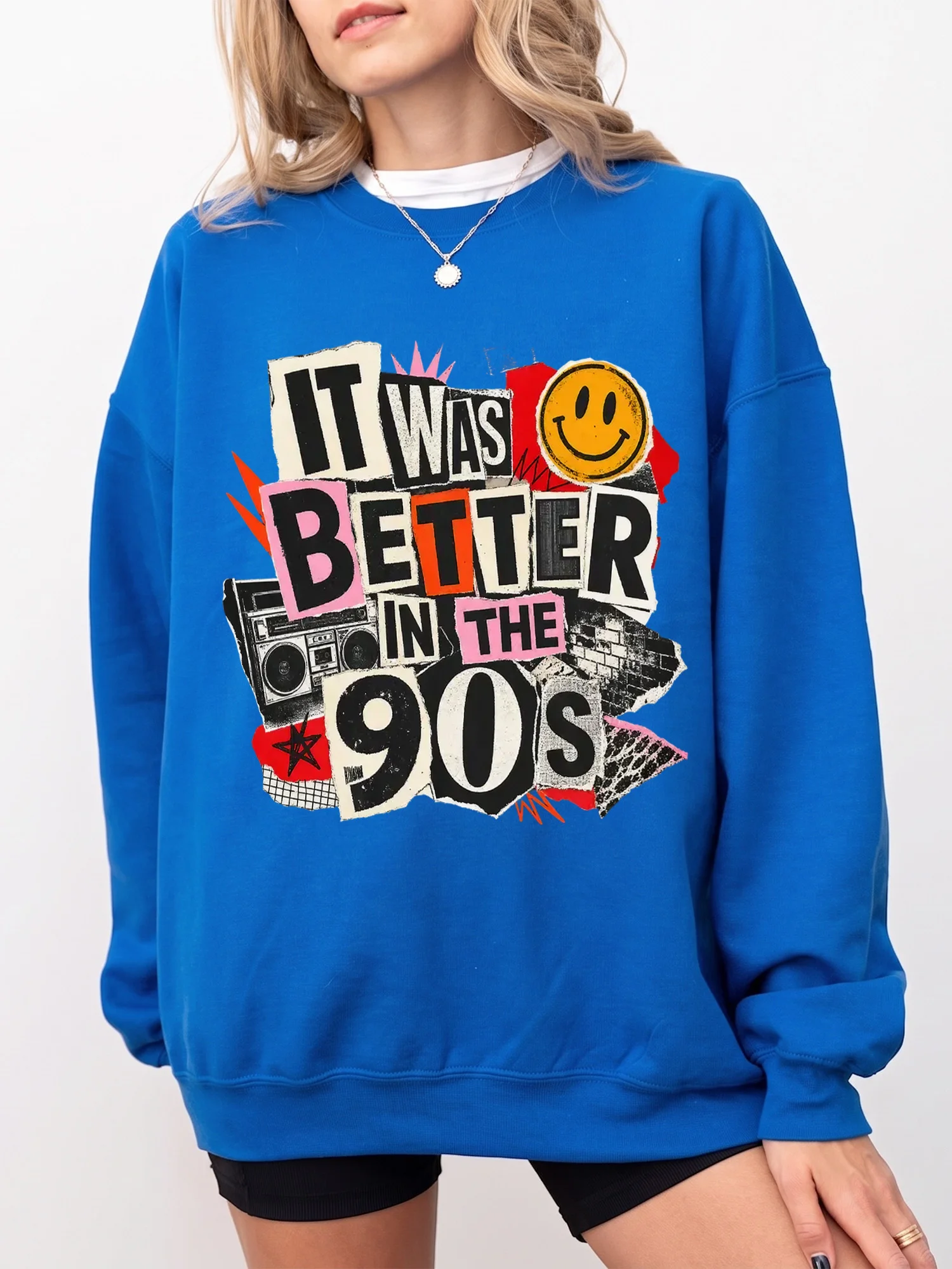 It Was Better In The 90s T-Shirt Retro Nostalgia Graphic Tee