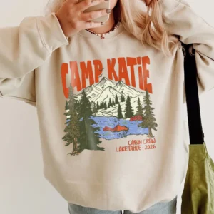 Custom Lake Tahoe Shirt Personalized Family Camping Trip Graphic Tee Vintage Mountain Cabin Crew T-Shirt