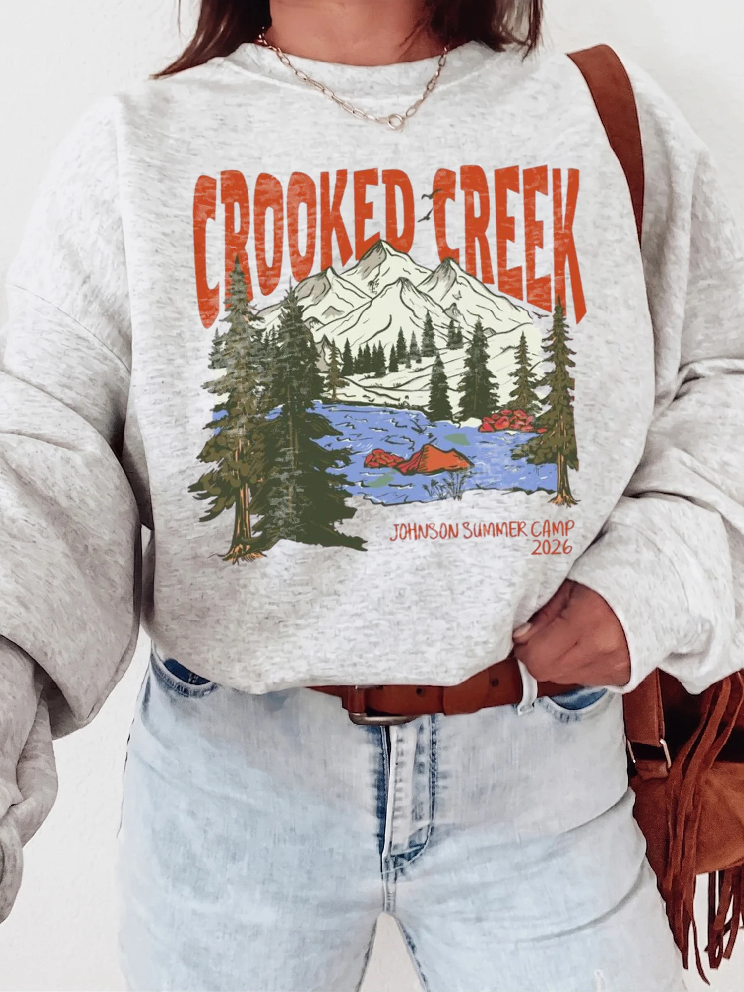 Custom Lake Tahoe Shirt Personalized Family Camping Trip Graphic Tee Vintage Mountain Cabin Crew T-Shirt