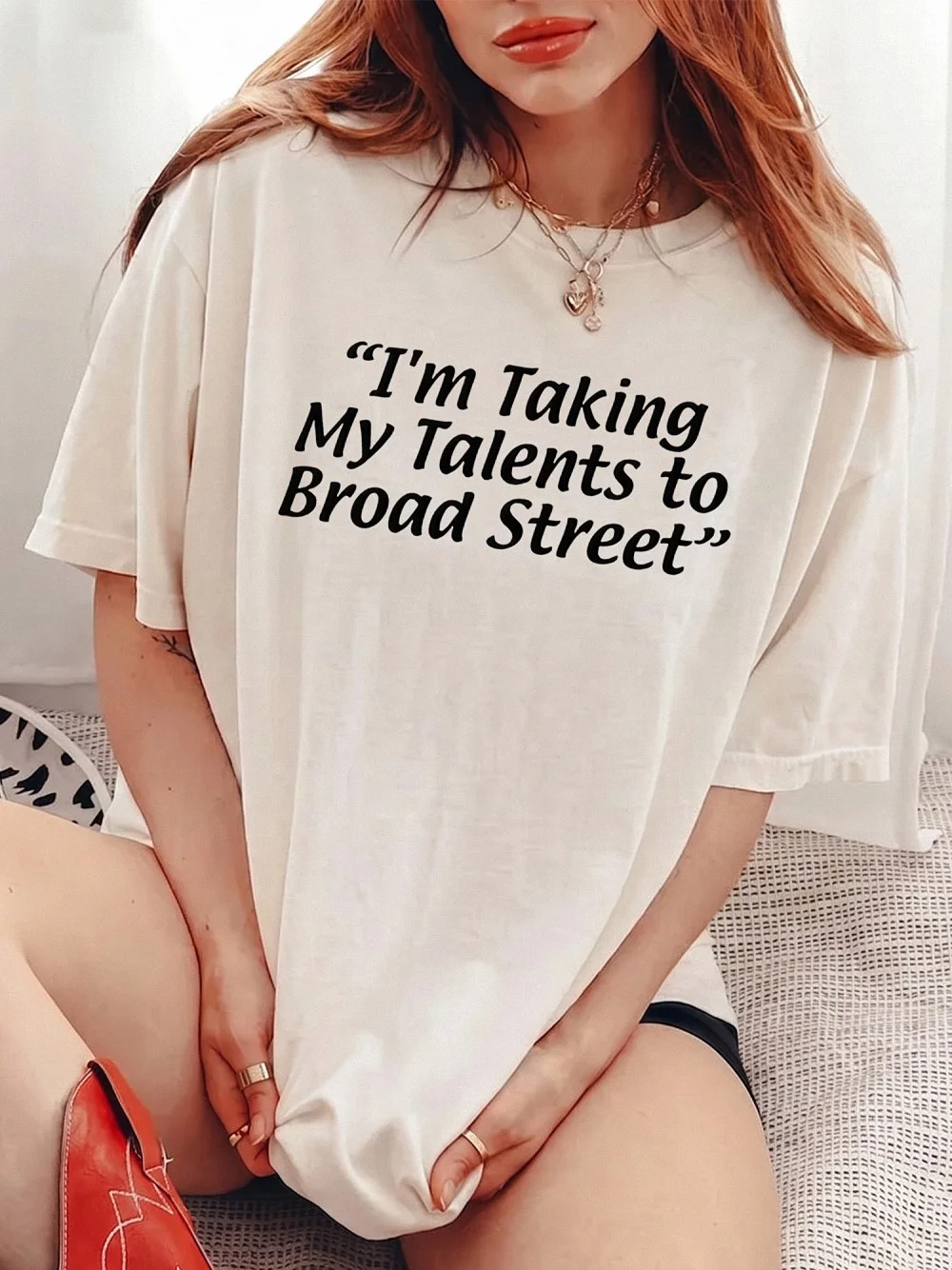 I'm Taking My Talents To Broad Street Tee Funny Philadelphia Sports Parody Graphic T-Shirt
