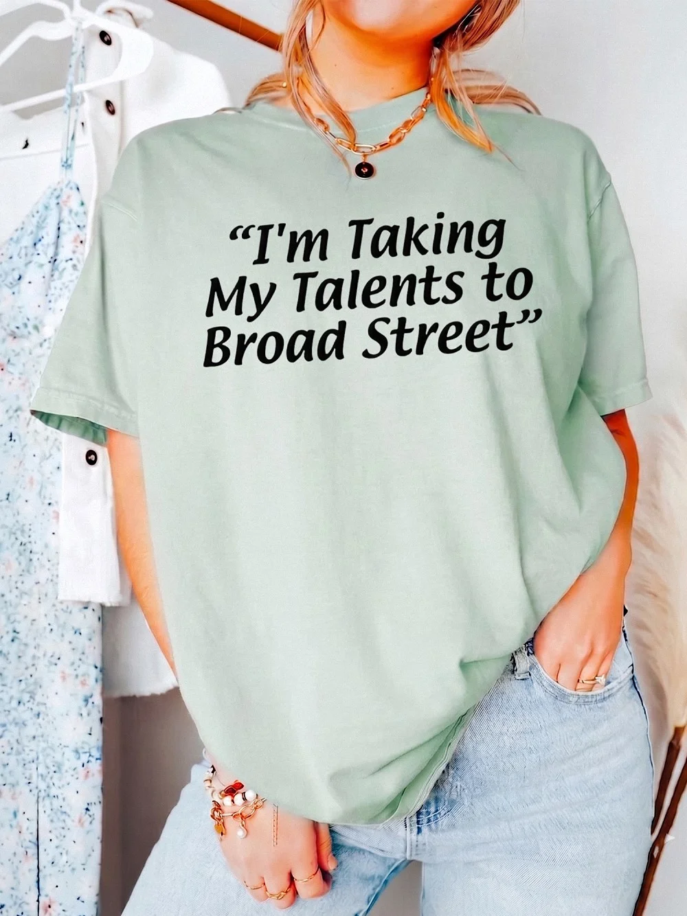 I'm Taking My Talents To Broad Street Tee Funny Philadelphia Sports Parody Graphic T-Shirt