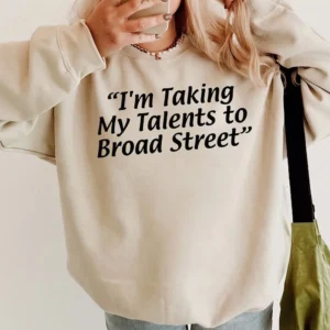 I'm Taking My Talents To Broad Street Tee Funny Philadelphia Sports Parody Graphic T-Shirt