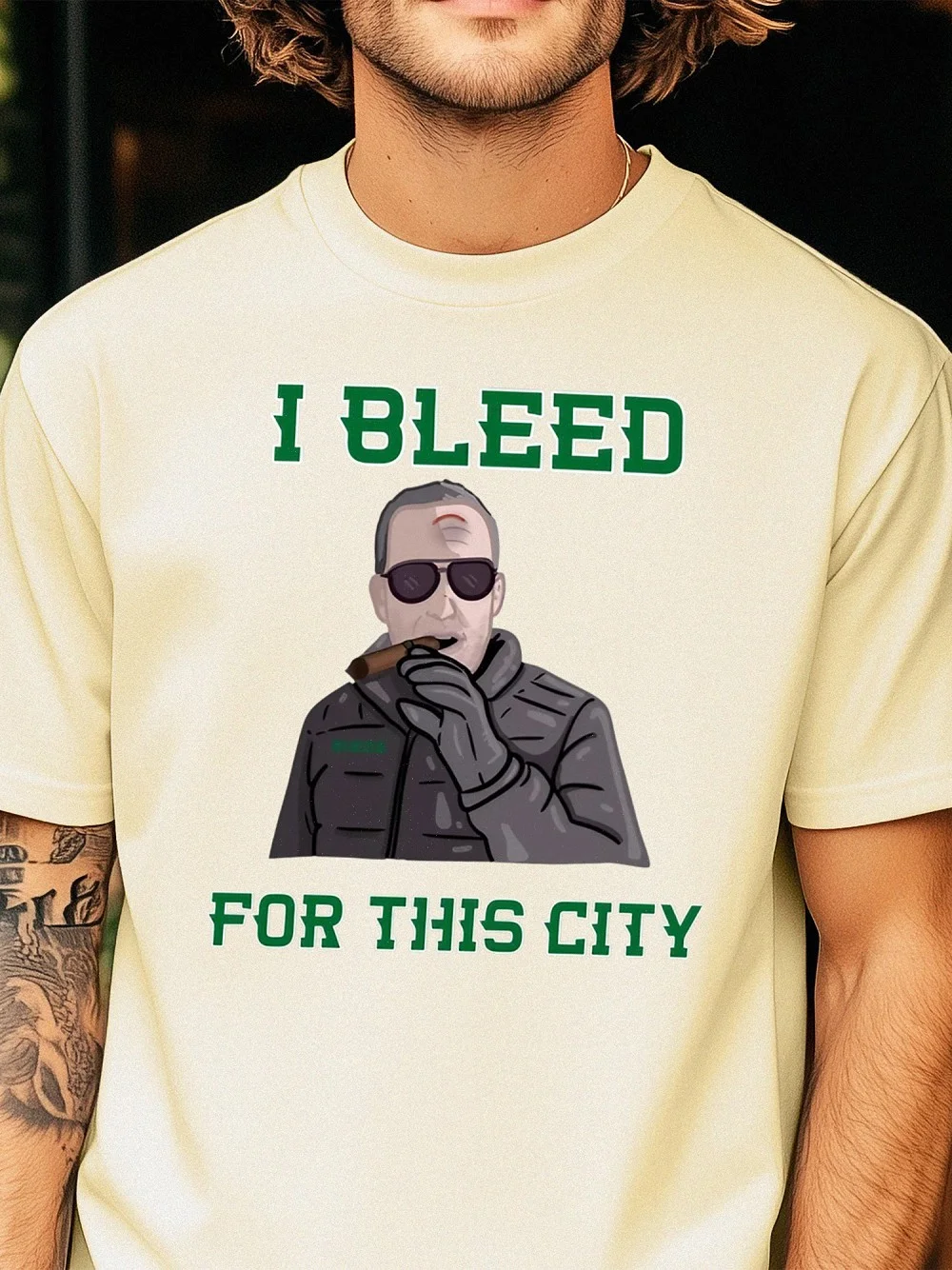 Howie Roseman I Bleed For This City Nick Sirianni Graphic Tee Philly Football Fan Game Day Shirt