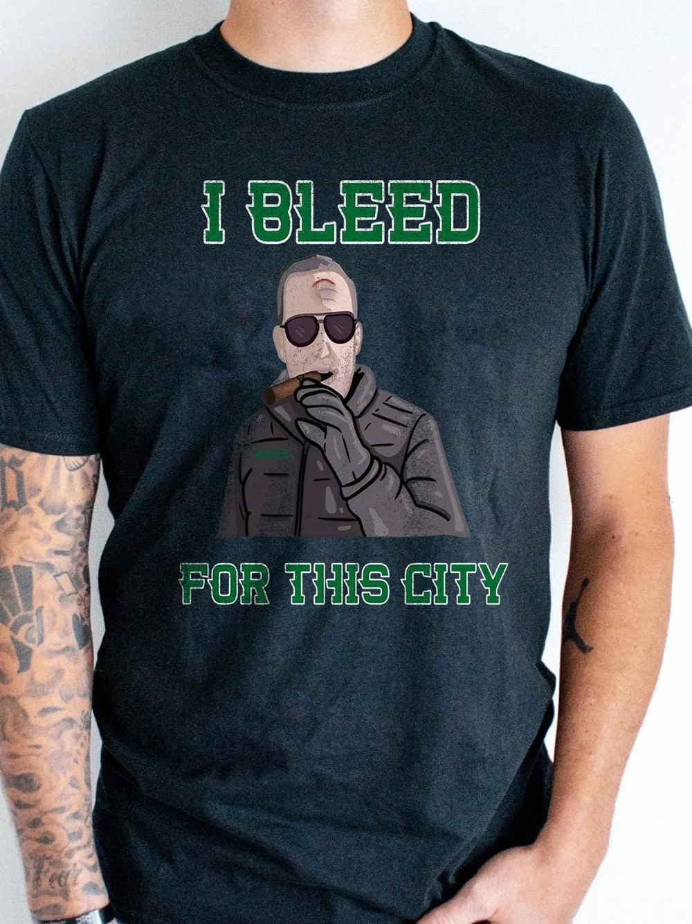 Howie Roseman I Bleed For This City Nick Sirianni Graphic Tee Philly Football Fan Game Day Shirt