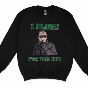 Howie Roseman I Bleed For This City Nick Sirianni Graphic Tee Philly Football Fan Game Day Shirt