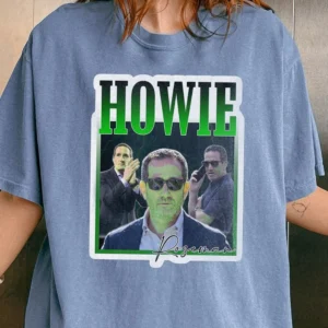 Howie Roseman Vintage Bootleg Graphic Tee Philadelphia Football Fan Shirt