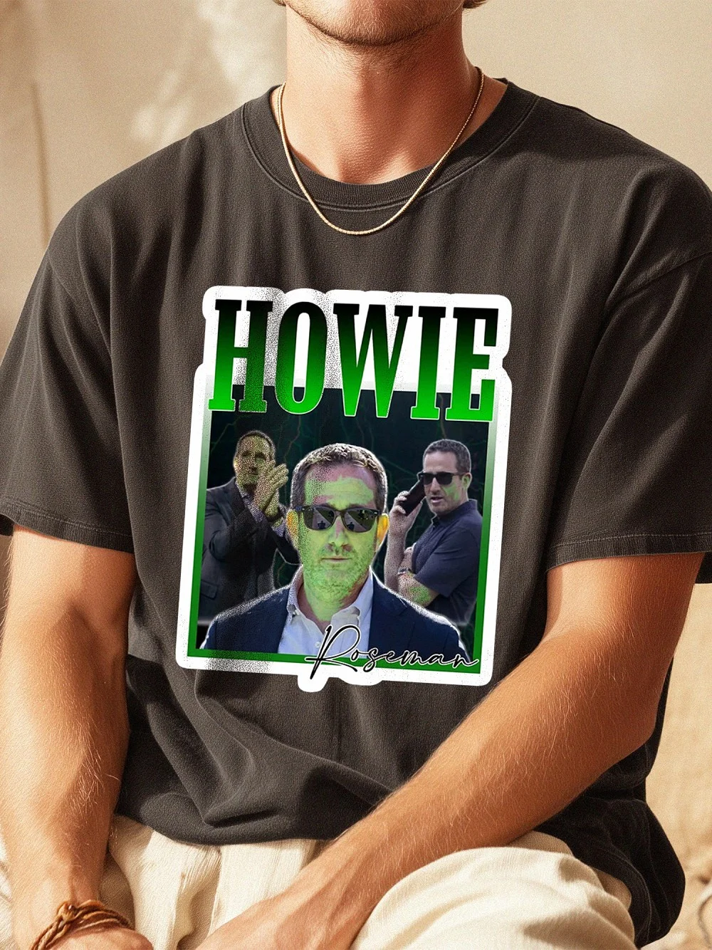 Howie Roseman Vintage Bootleg Graphic Tee Philadelphia Football Fan Shirt