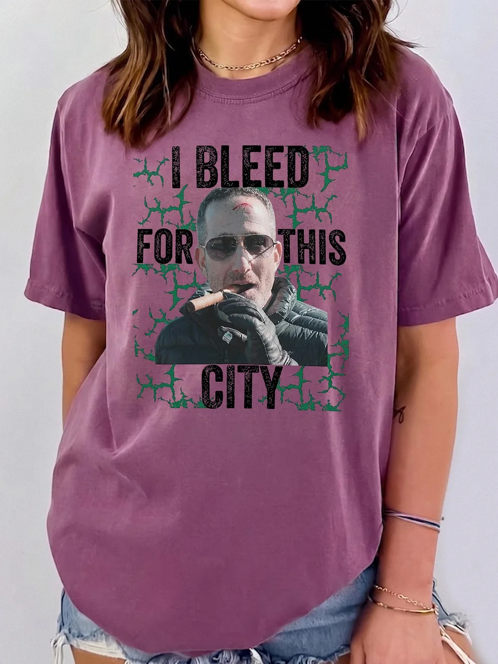 Howie Roseman Nick Sirianni I Bleed For This City Graphic Tee Philly Football Fan Game Day Shirt