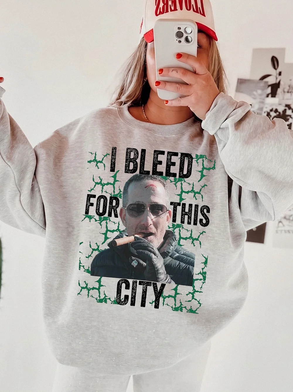 Howie Roseman Nick Sirianni I Bleed For This City Graphic Tee Philly Football Fan Game Day Shirt
