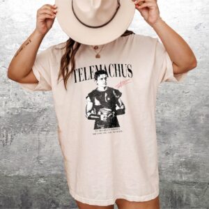 Telemachus My Mothers Wishes Are For You All To Burn Tee Vintage Greek Mythology Graphic Shirt Dark Academia Clothing