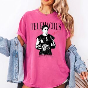 Telemachus My Mothers Wishes Are For You All To Burn Tee Vintage Greek Mythology Graphic Shirt Dark Academia Clothing
