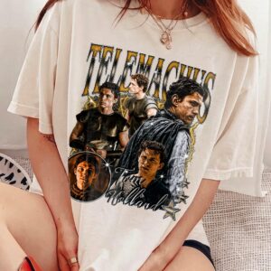 Tom Holland Telemachus Vintage Graphic Tee The Odyssey Movie Character Fan Shirt