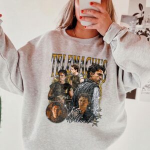 Tom Holland Telemachus Vintage Graphic Tee The Odyssey Movie Character Fan Shirt