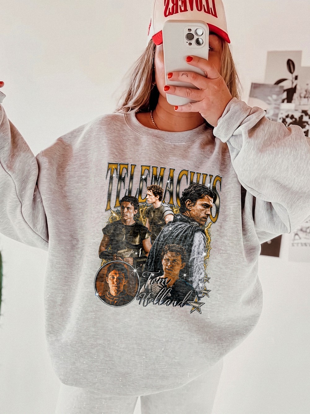 Tom Holland Telemachus Vintage Graphic Tee The Odyssey Movie Character Fan Shirt
