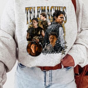 Tom Holland Telemachus Vintage Graphic Tee The Odyssey Movie Character Fan Shirt