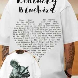 Kentucky Bluebird Keith Whitley Lyric Tee Vintage Country Music Shirt