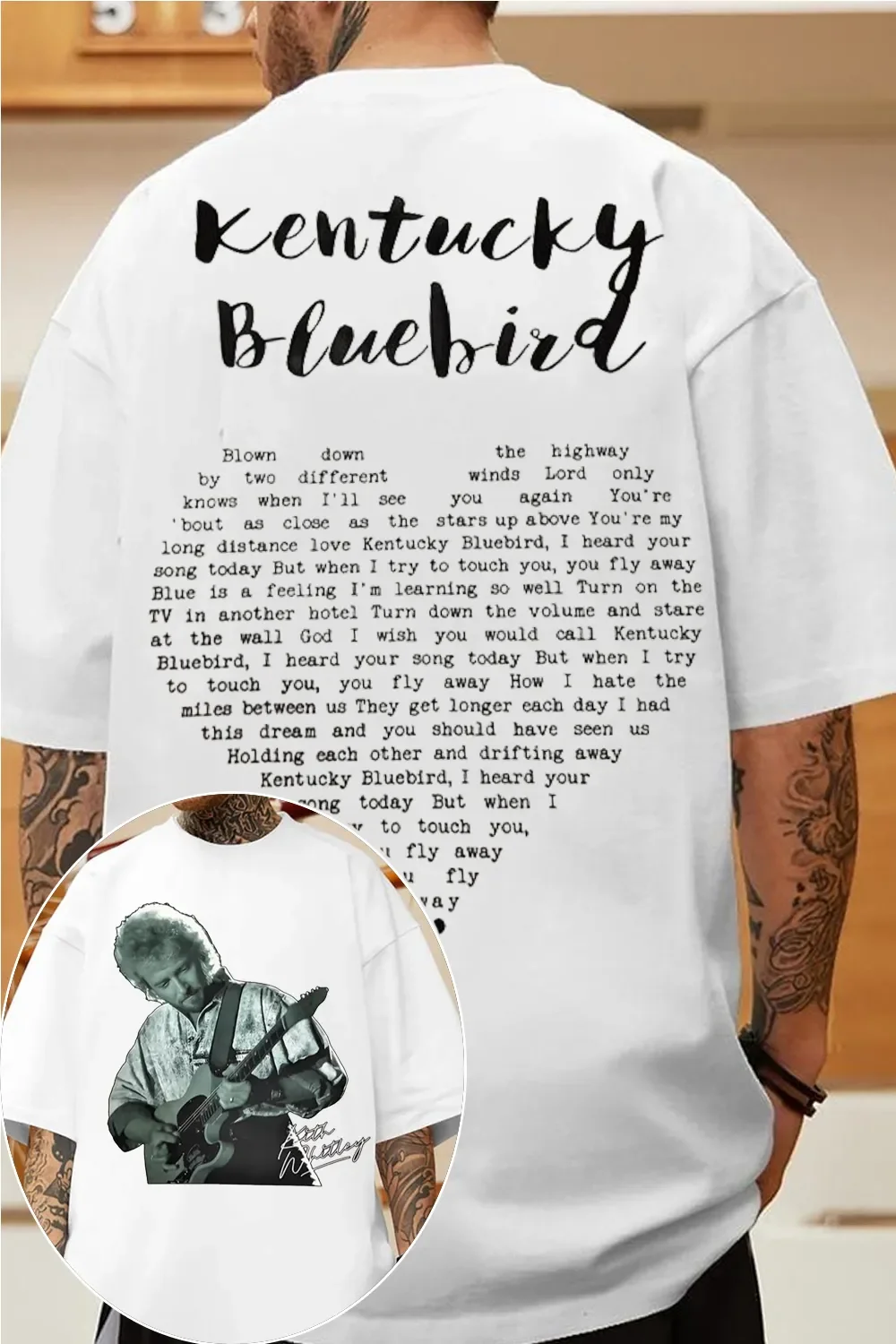 woobulk_1785481848156_0_dba21f.webp Kentucky Bluebird Keith Whitley Lyric Tee Vintage Country Music Shirt