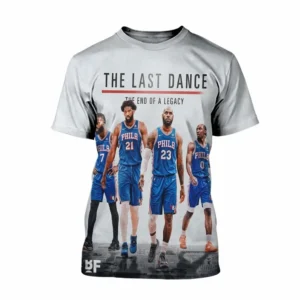The Last Dance End Of A Legacy Philadelphia Basketball Graphic Tee