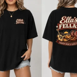 Country Music Good Times Custom Name Tee Vintage Western Concert Shirt