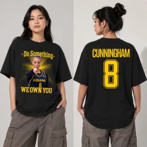 Do Something We Own You Indiana 8 Personalized Basketball Tee Custom Name Fan T-Shirt