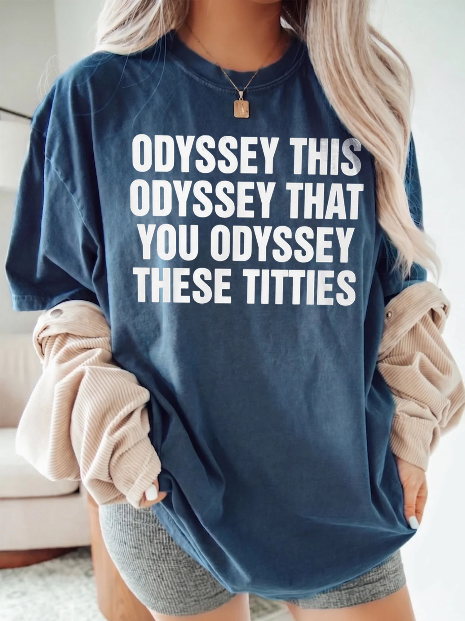 Odyssey This Odyssey That You Odyssey These Titties Funny Meme Tee