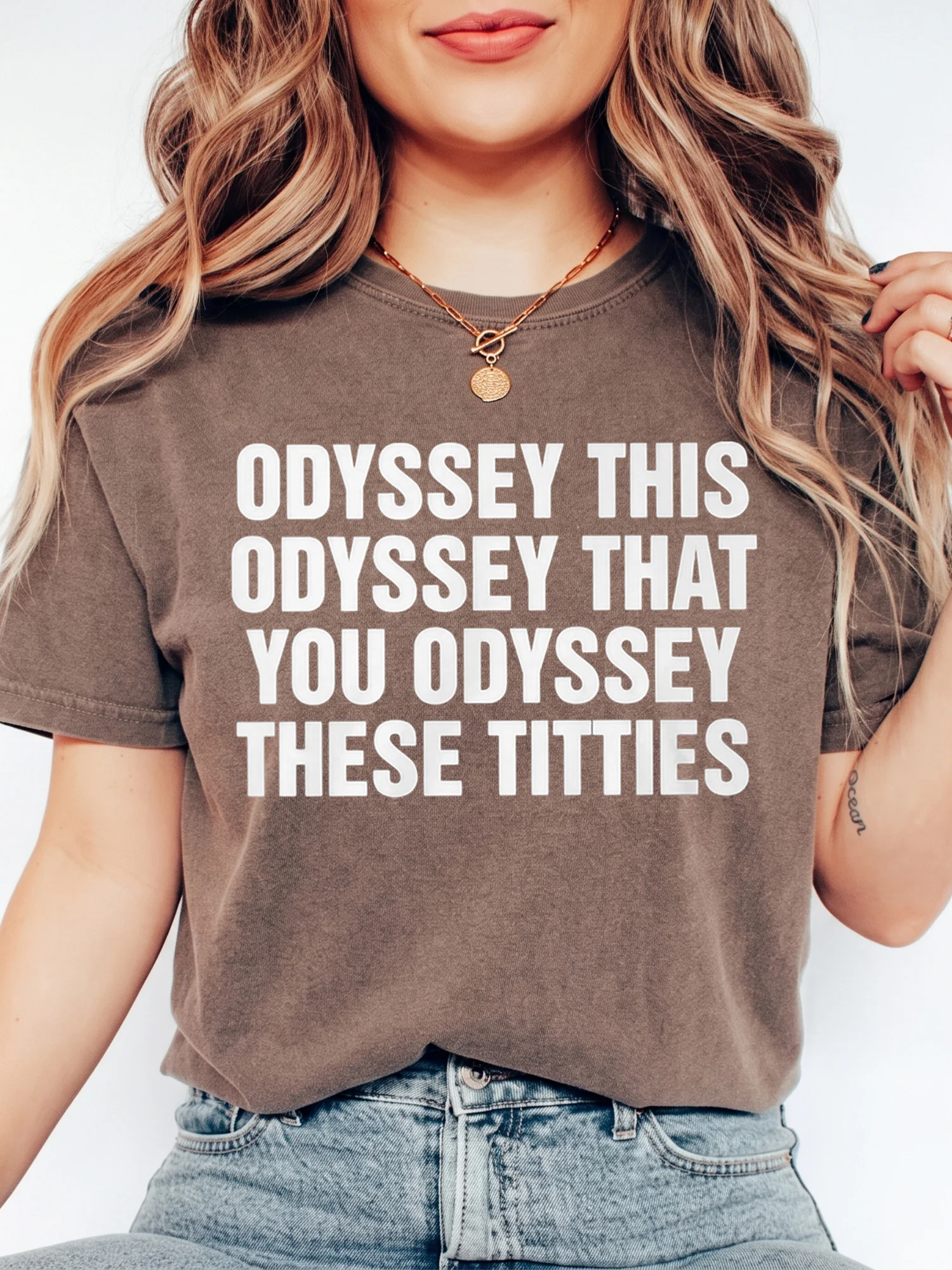 Odyssey This Odyssey That You Odyssey These Titties Funny Meme Tee