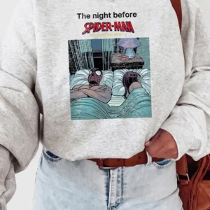 Spider-Man Brand New Day The Night Before Tee Retro Comic Premiere Shirt