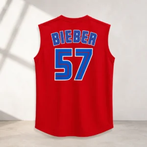 Custom Bluejays Sleeveless Baseball Jersey Personalized Name Number Fanwear