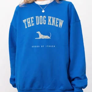 The Dog Knew Argos of Ithaca Greek Mythology Vintage Tee Bookish Gift for Literature Teachers