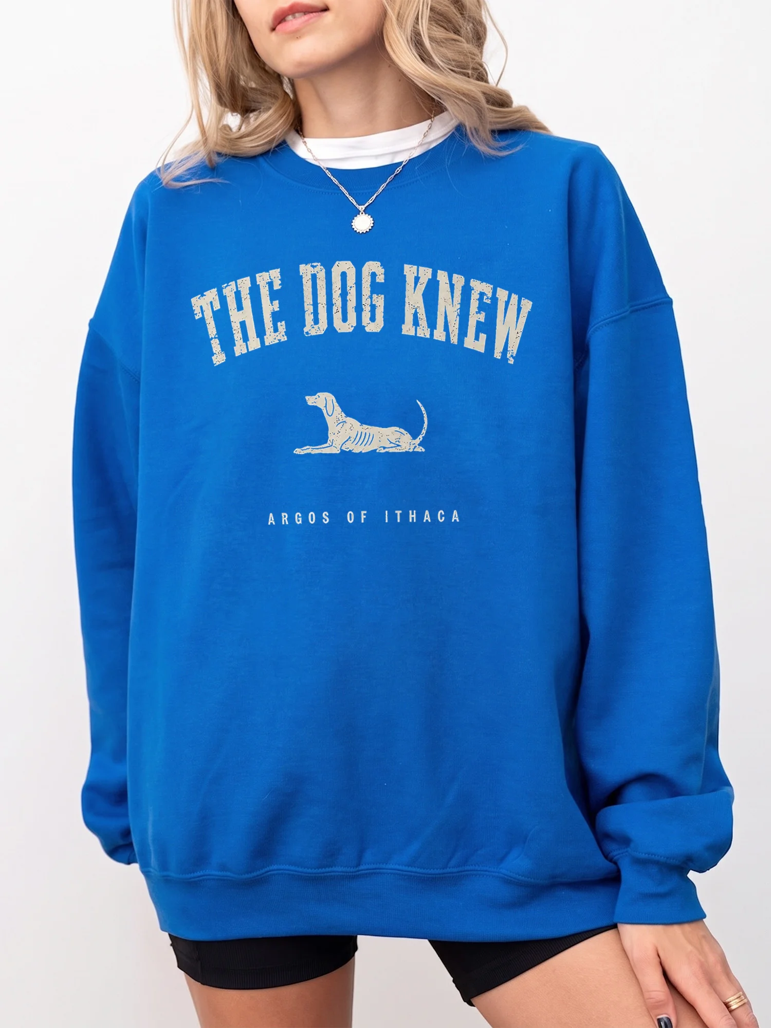 The Dog Knew Argos of Ithaca Greek Mythology Vintage Tee Bookish Gift for Literature Teachers