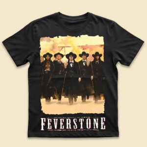 Feverstone Vintage Western Cowgirl Graphic Tee Retro Country Music Shirt
