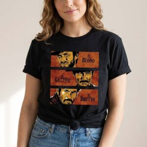 Il Buono Il Cattivo Il Brutto The Good The Bad And The Ugly Vintage Movie Tee